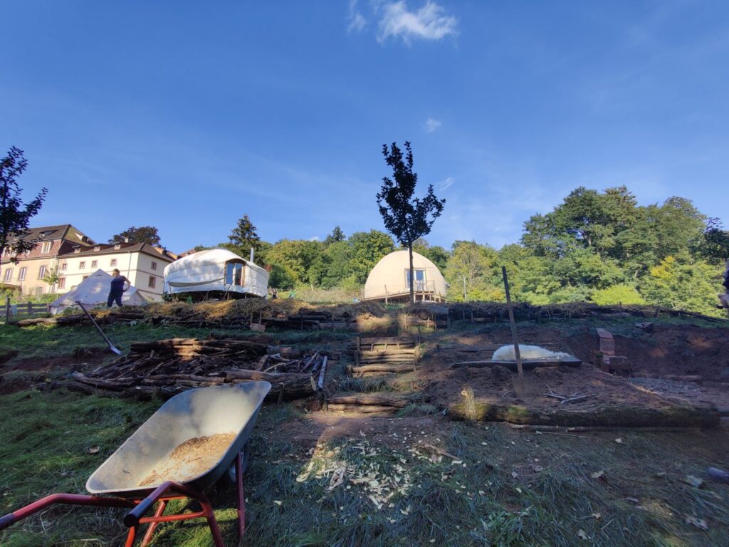 Rencontre à l'écolieu de Wissembourg (Alsace)